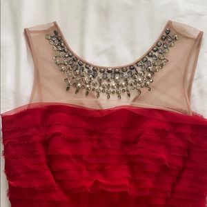 BCBG Maxazria Red Dress Size 2